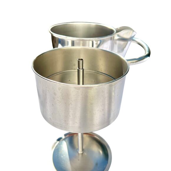 Vintage 1801 Revere Ware 14-Cup Stovetop Percolator Copper Clad Bottom - Picture 5 of 6